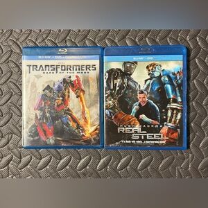 Transformers: Dark of the Moon & Real Steel Blu-ray Set